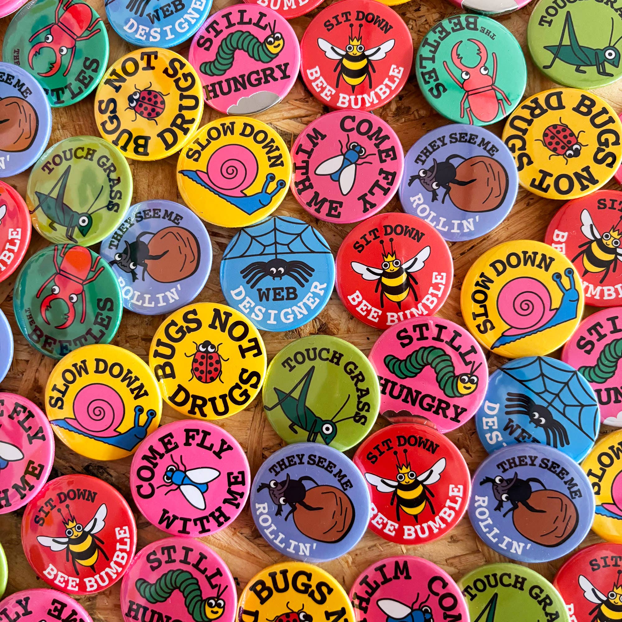 Still Hungry Caterpillar Badge