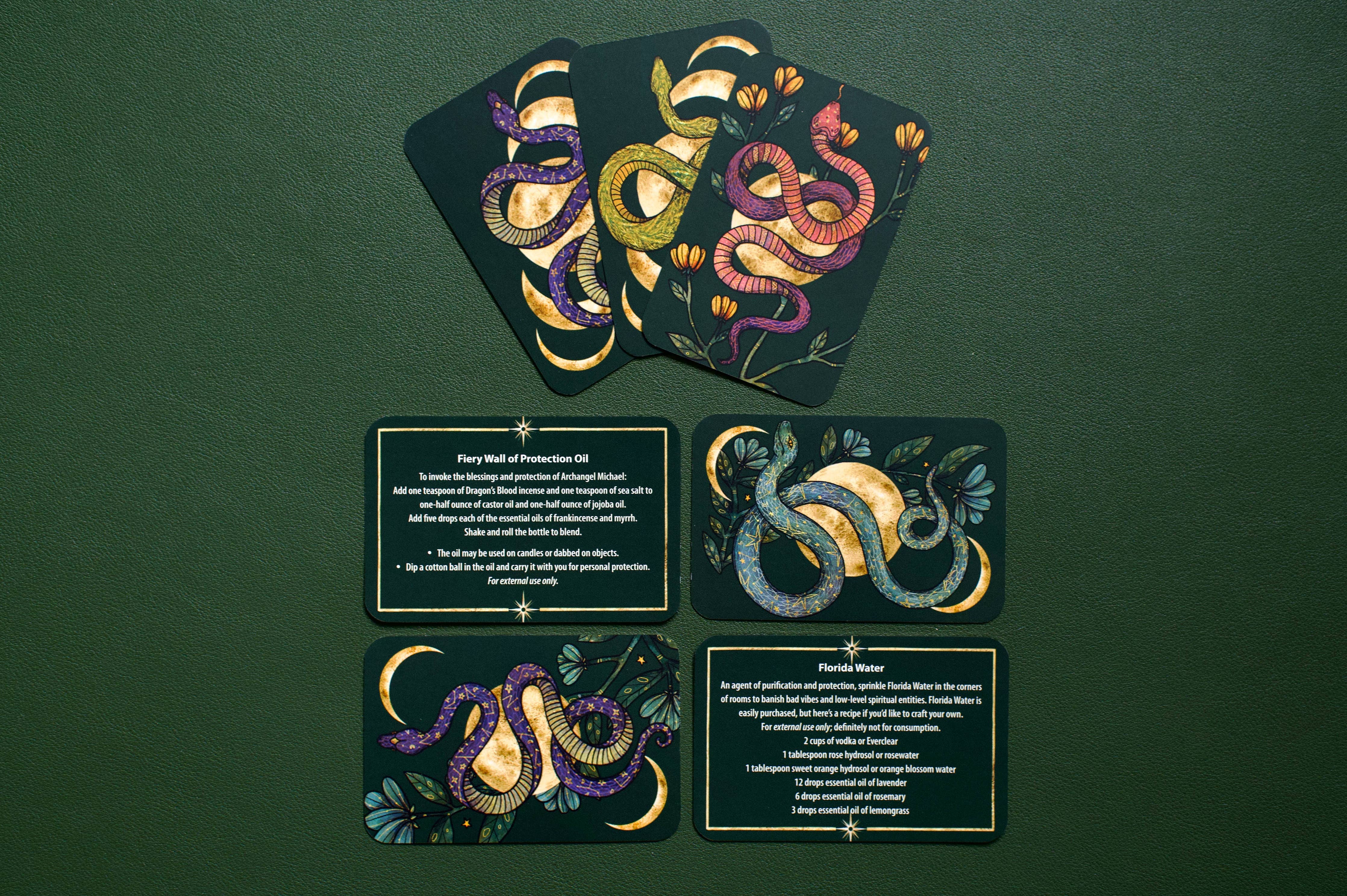 Protection Spells : Cards for Self-Defense