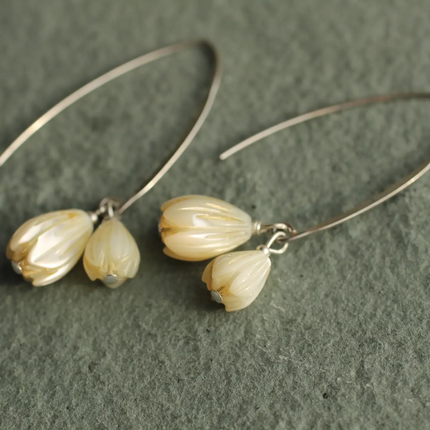 Pearl Snowdrop Earrings