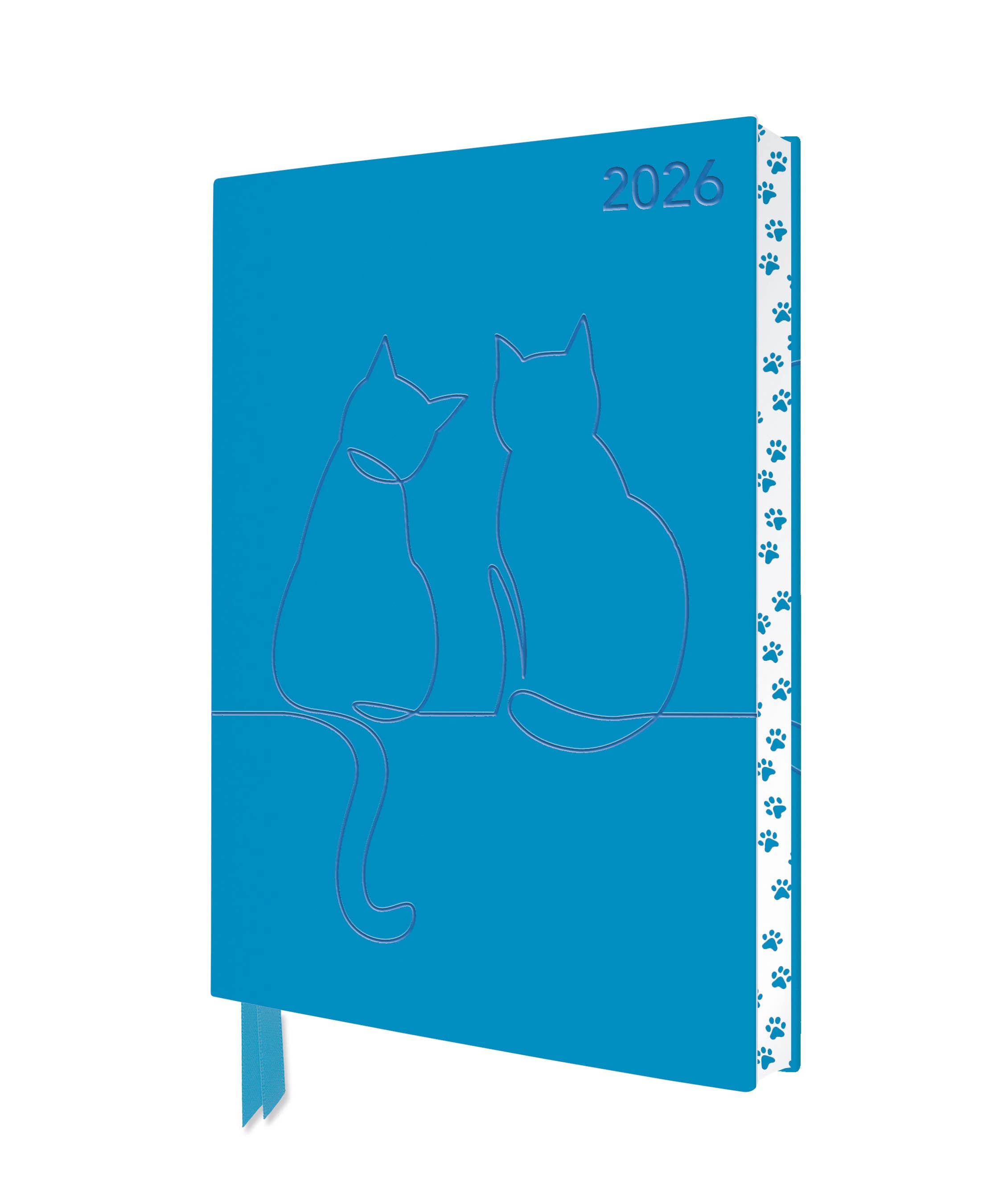 Two Happy Cats 2026 Artisan Art Diary