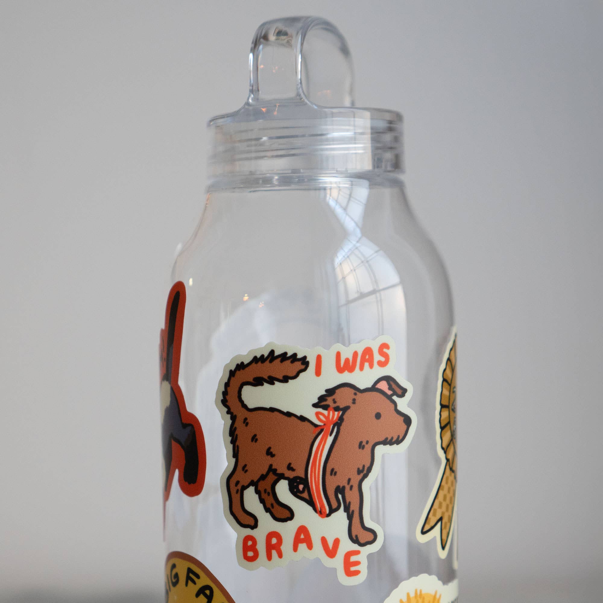 I Was Brave Vinyl Sticker