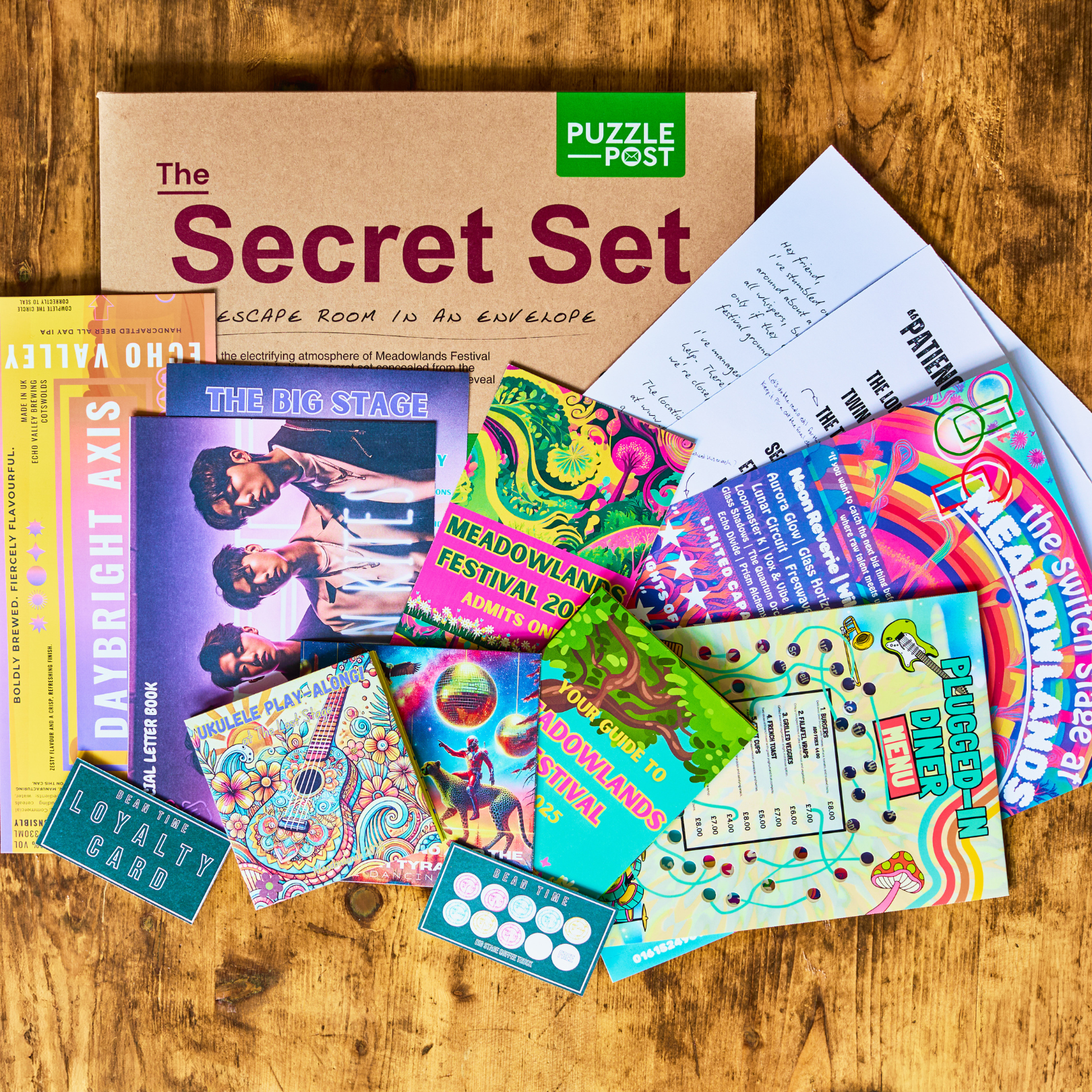 The Secret Set Escape Room Game