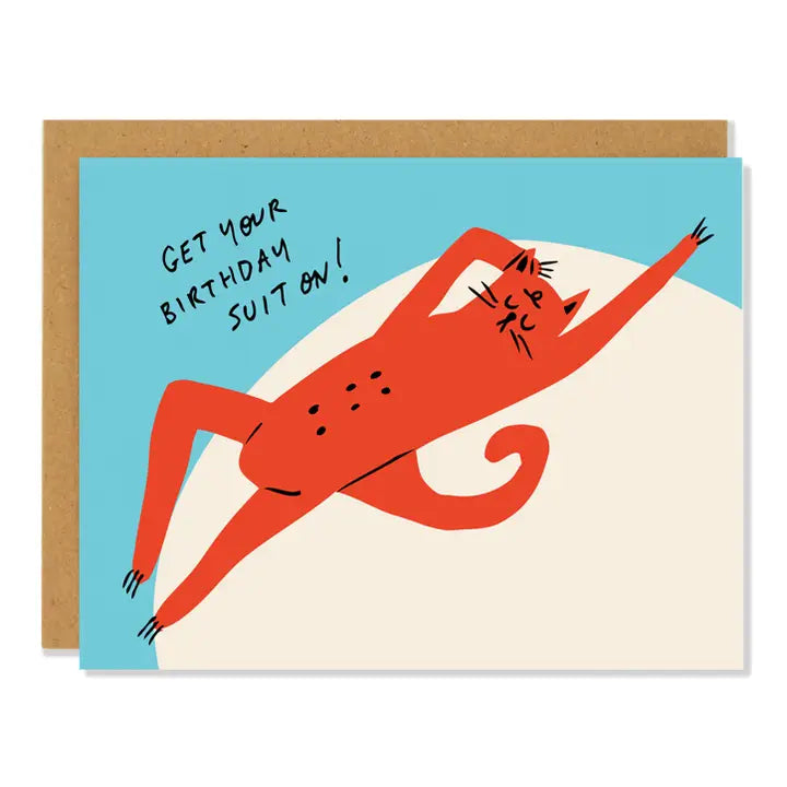 Birthday Suit Card