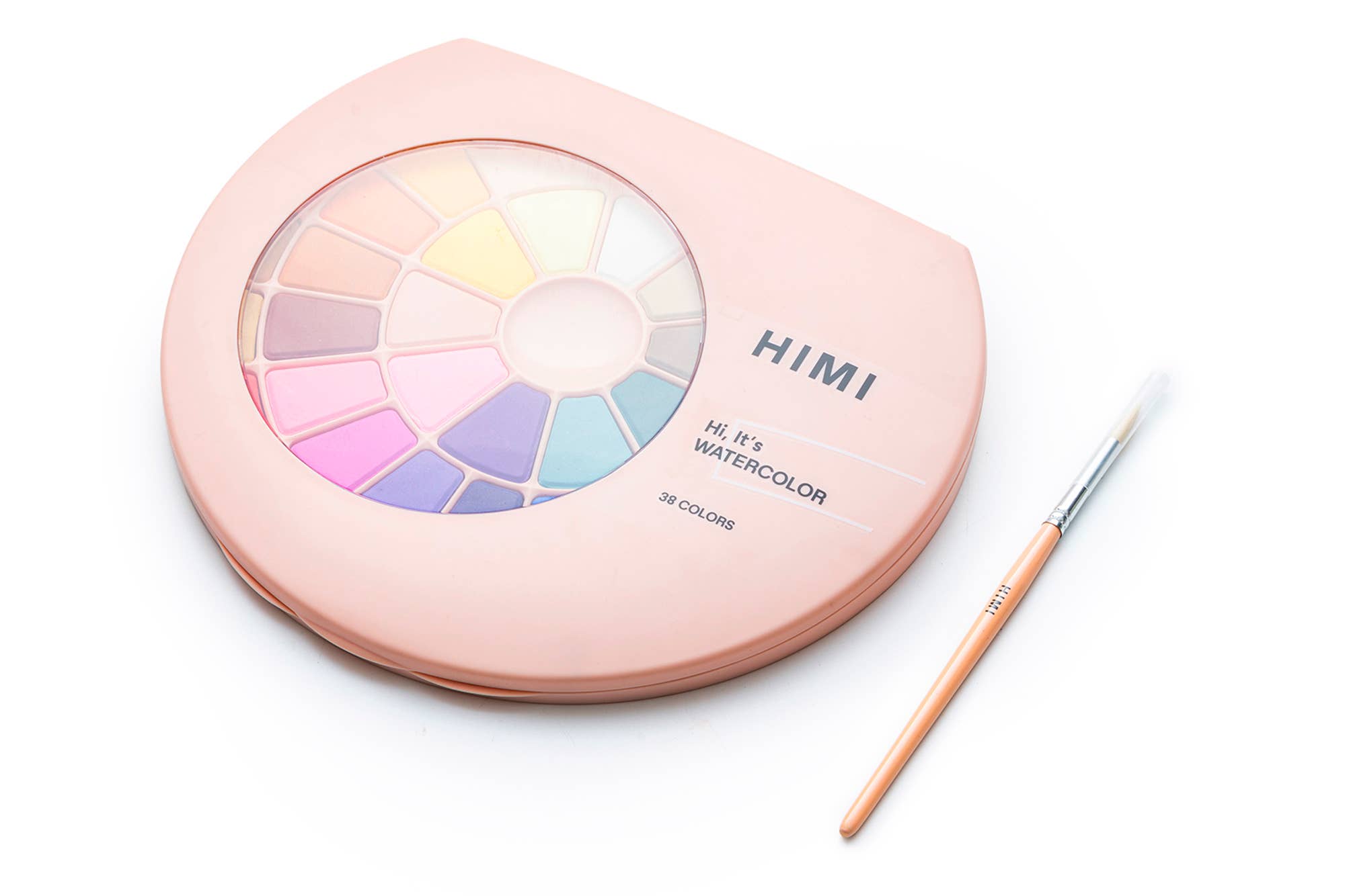 Solid Watercolour Paint Set (38 Colours)