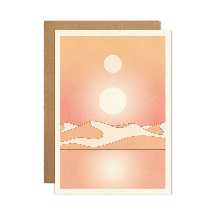 Dunes Blank Card