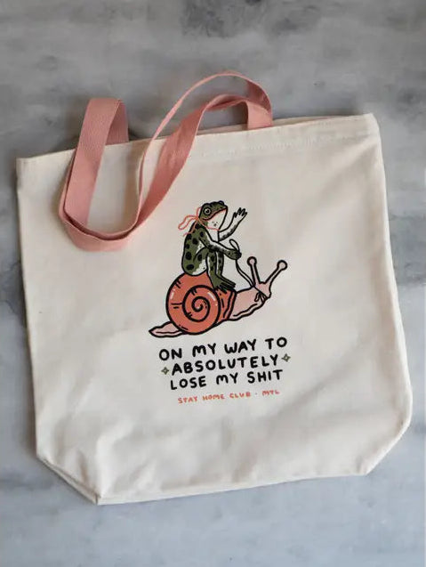 Lose My Sh*t Big Zip Tote Bag