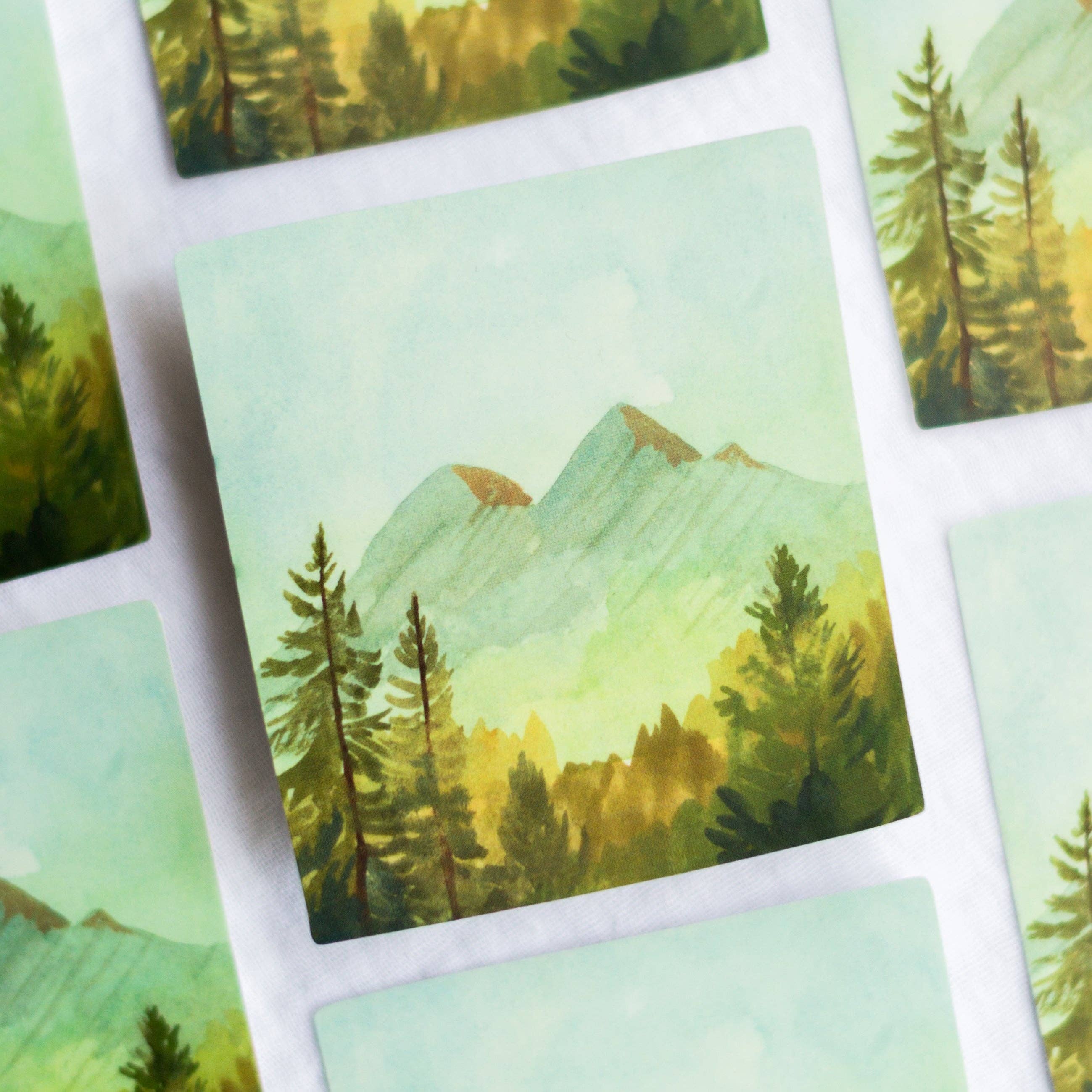 Mountain Vinyl Sticker