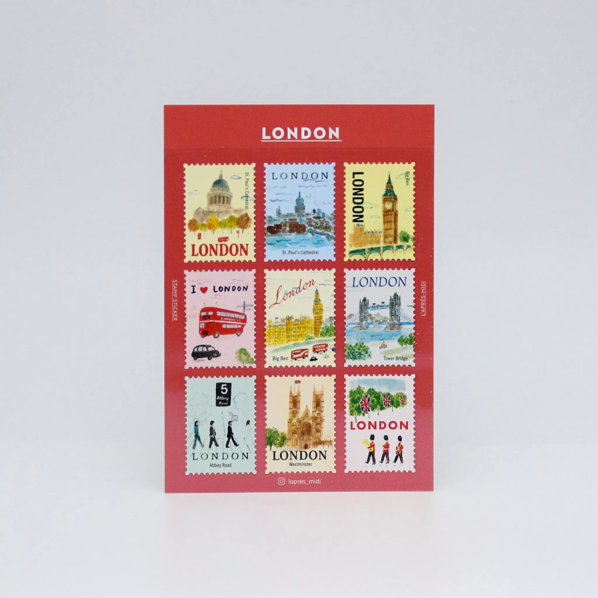 Postage Stamp Stickers - London