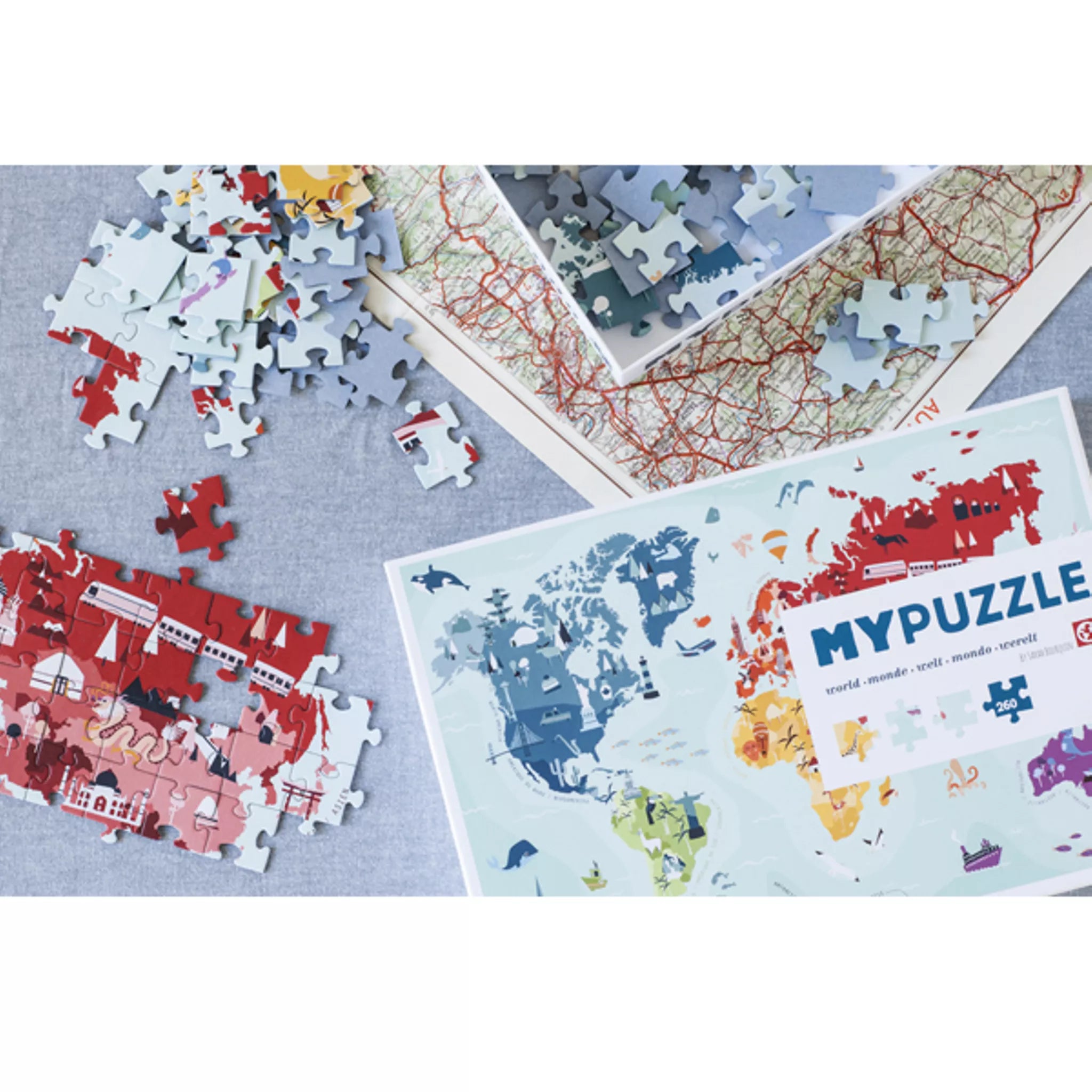 My Puzzle - World - 260 Pieces