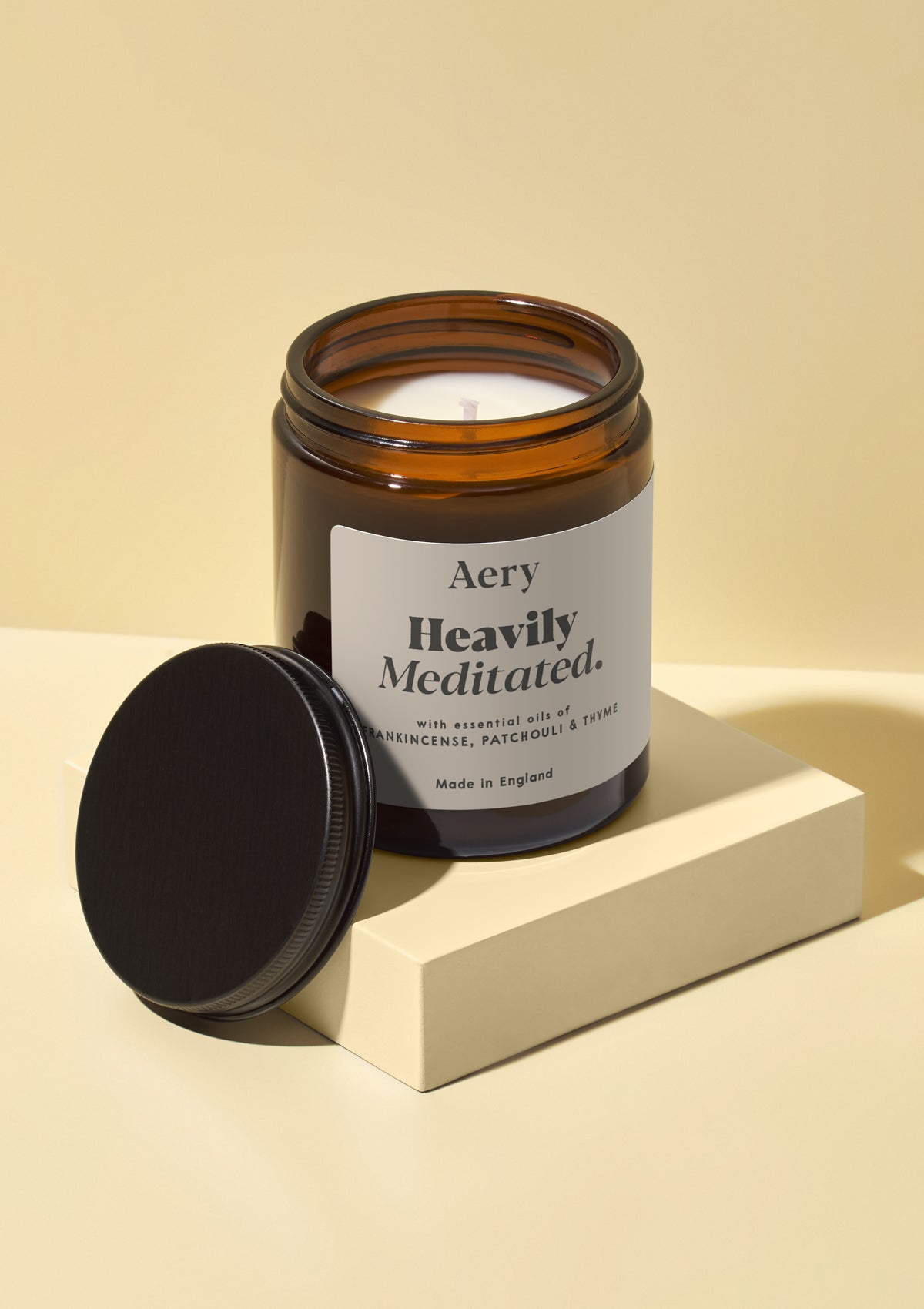 Heavily Meditated Scented Jar Candle