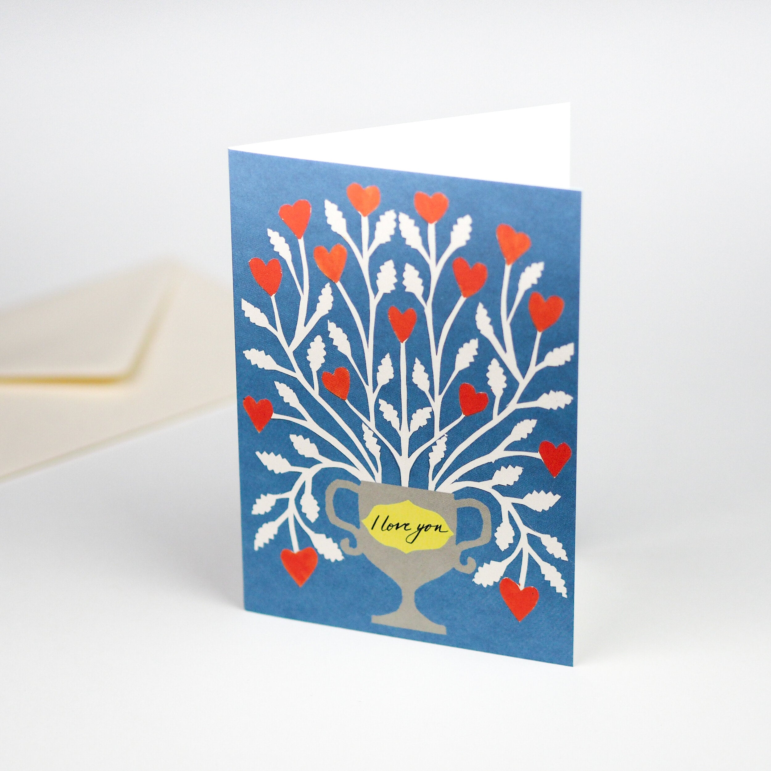 Heart Plant Love & Friendship Card
