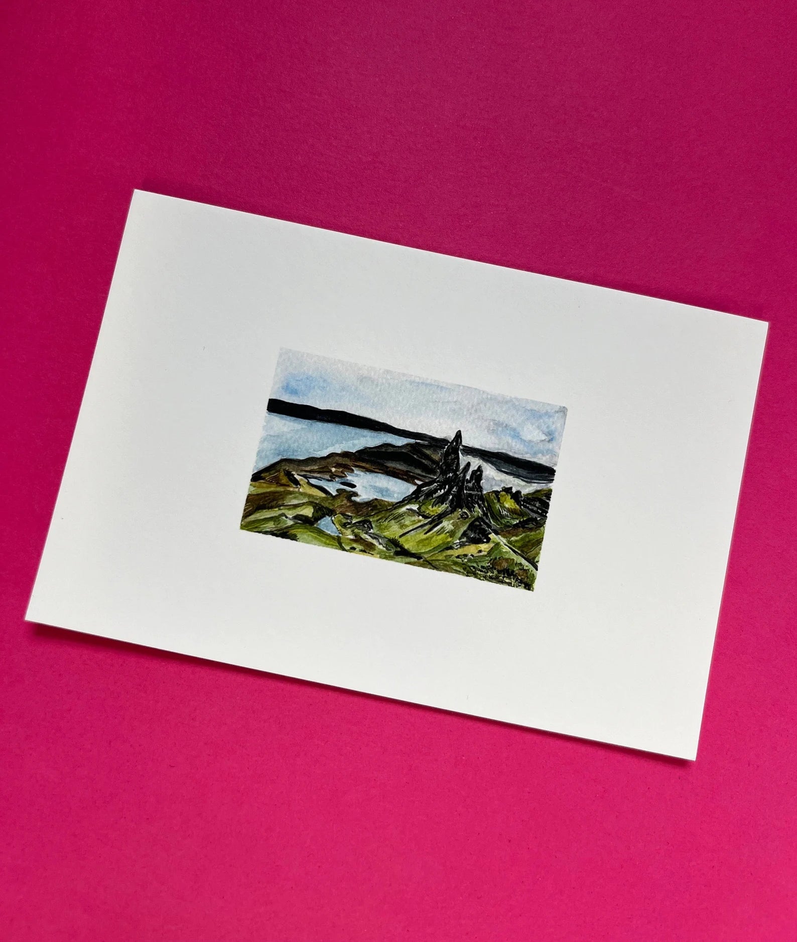 A6 Old Man O Storr Print