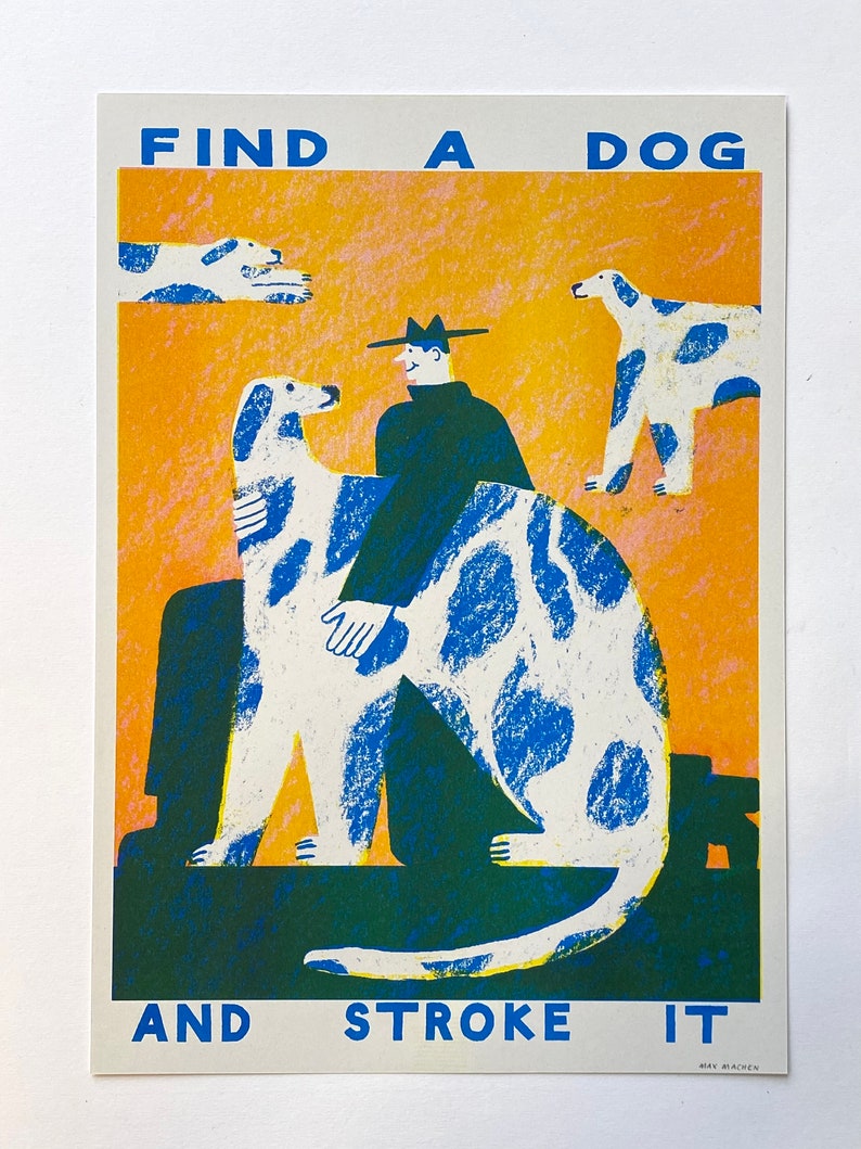 Find A Dog Art Print
