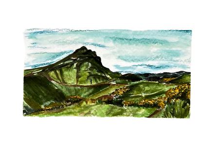 A5 Arthur's Seat Print