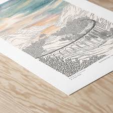 A5 Glenfinnan Viaduct Art Print