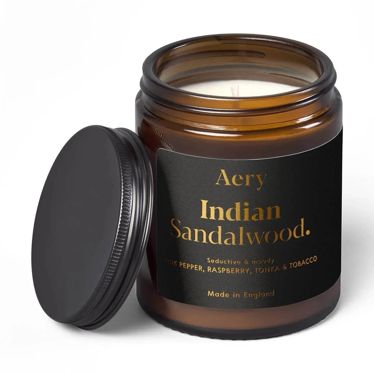 Indian Sandalwood Scented Jar Candle