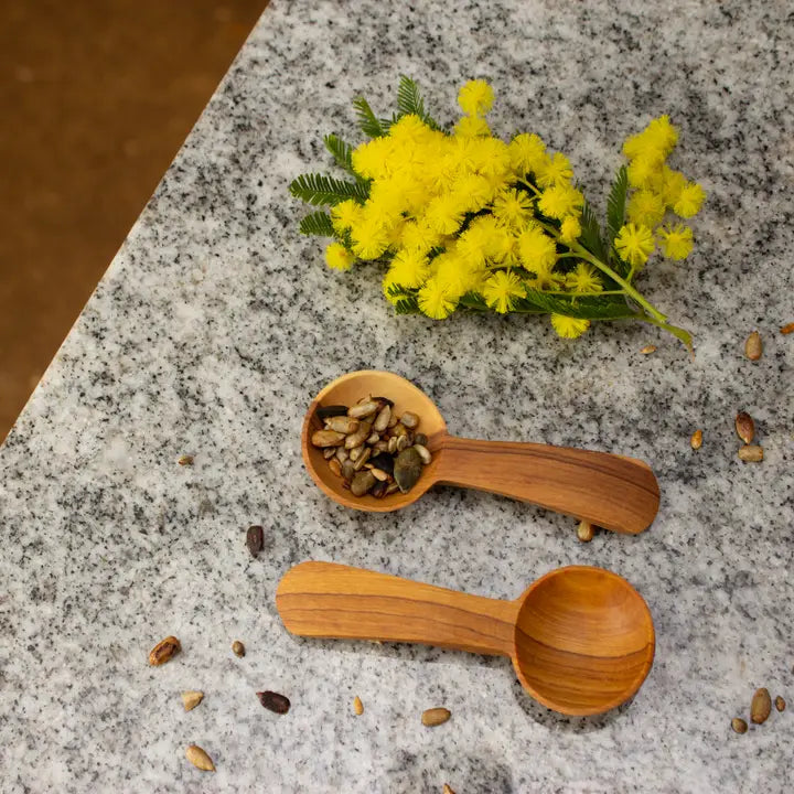 Olive Wood Spice Spoon - Large