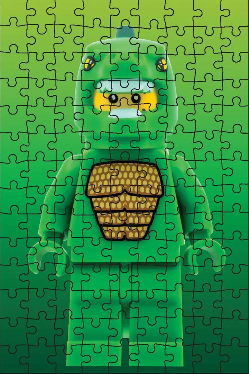 Lego Mystery Minifigure Mini Puzzle - BLUE Edition