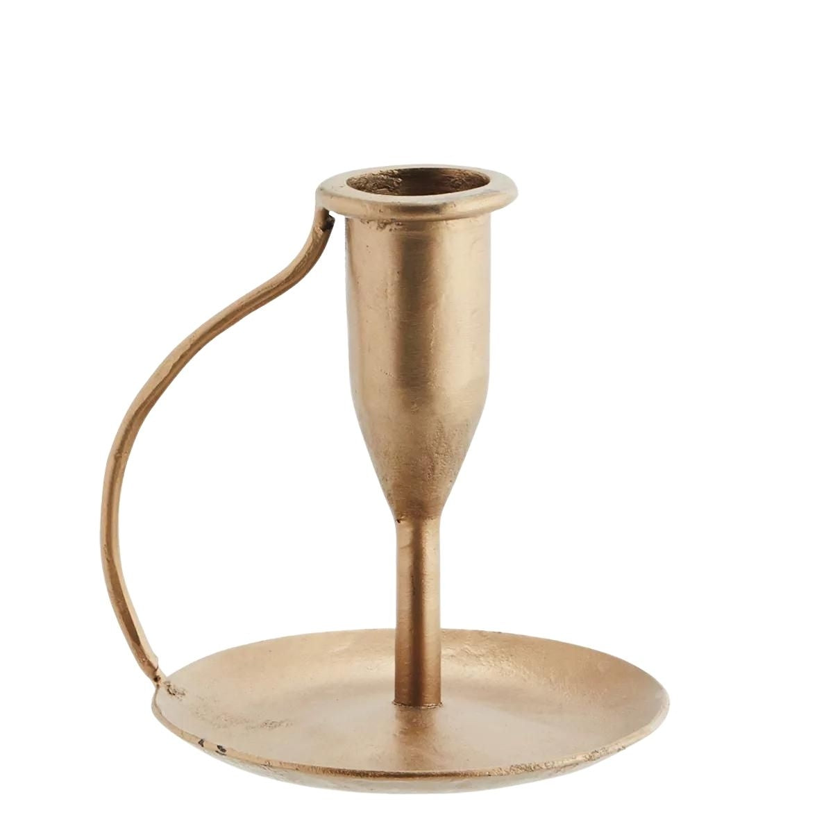 Hand Forged Brass Candle Holder