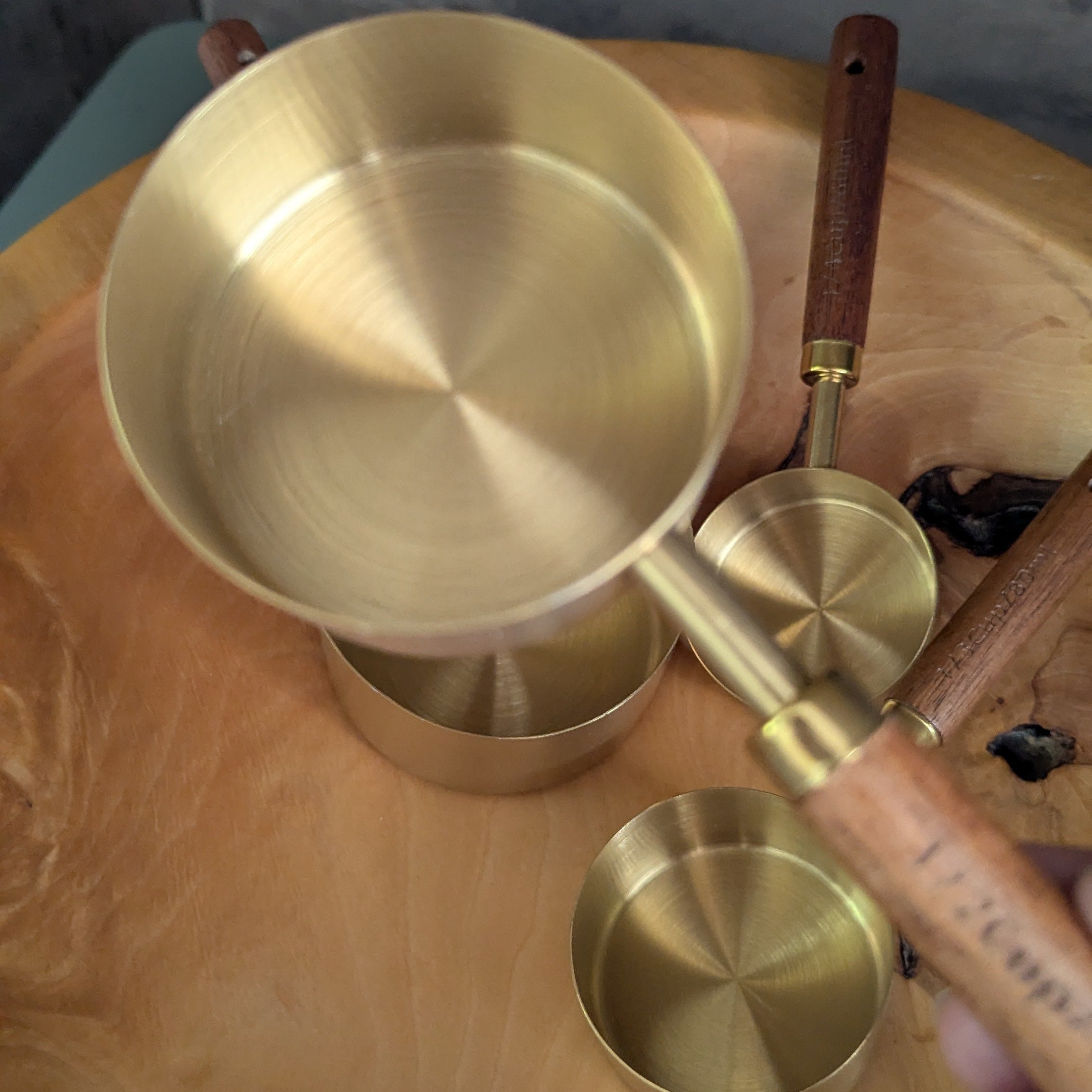 Brass Measuring Cups