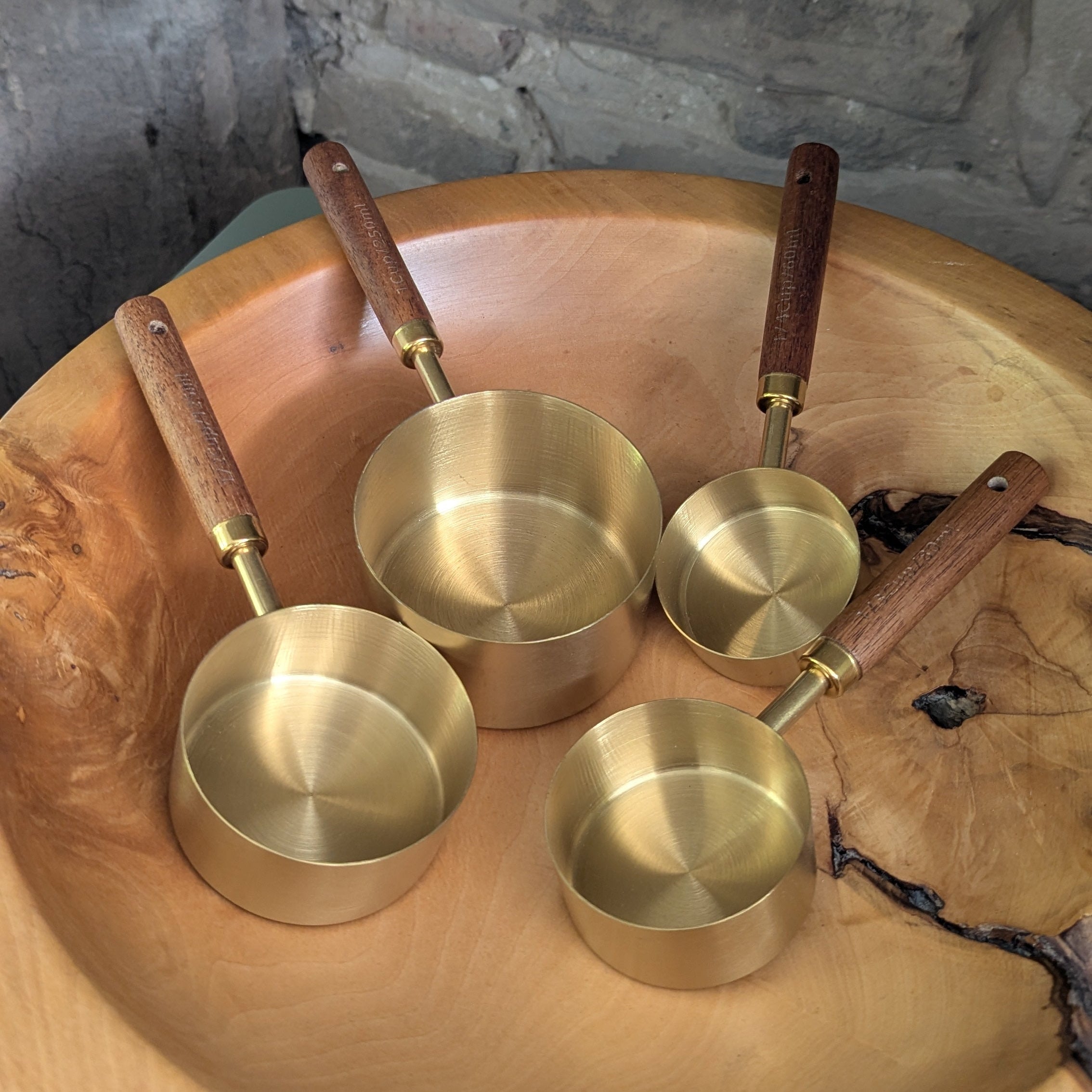 Brass Measuring Cups