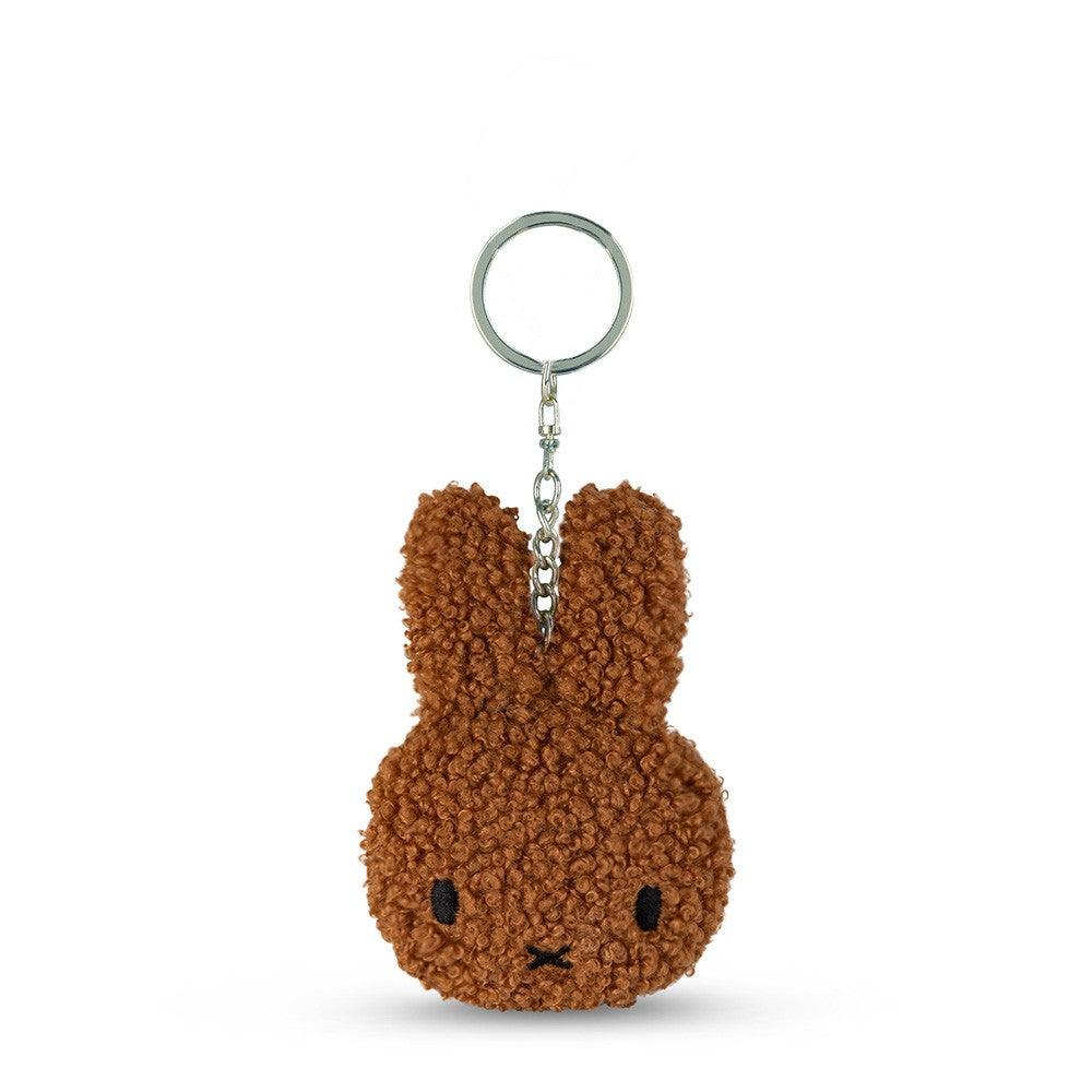 Miffy Flat Keychain Tiny Teddy Cinnamon