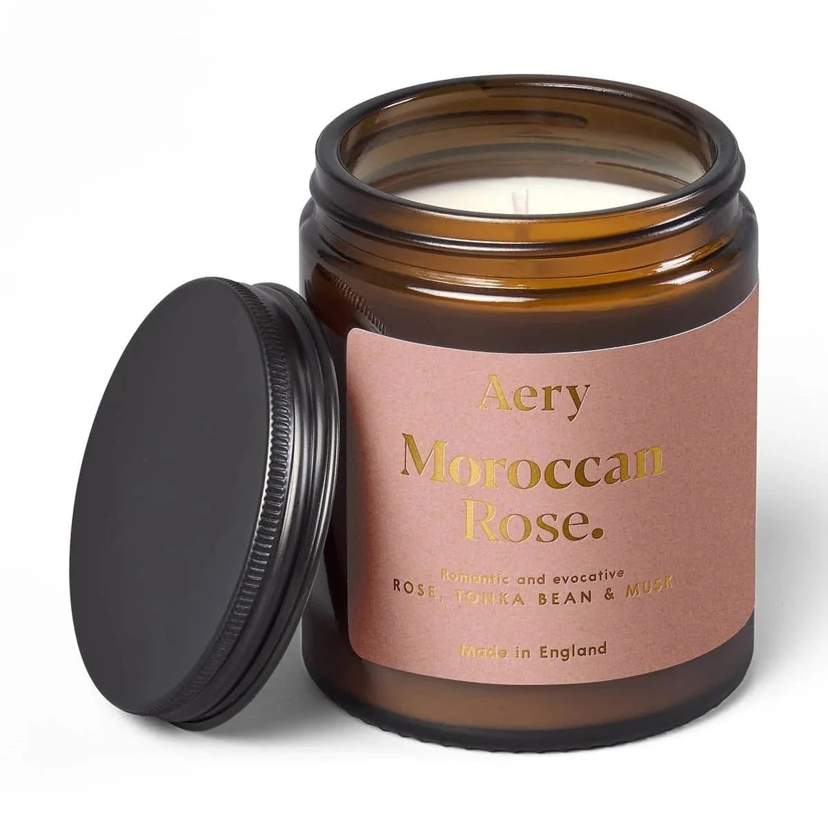 Moroccan Rose Scented Jar Candle