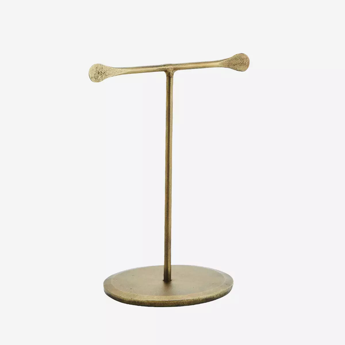 12.5cm Hand Forged Iron Jewellery Stand - Gold