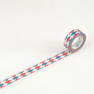 Argyle Red MT Washi Tape