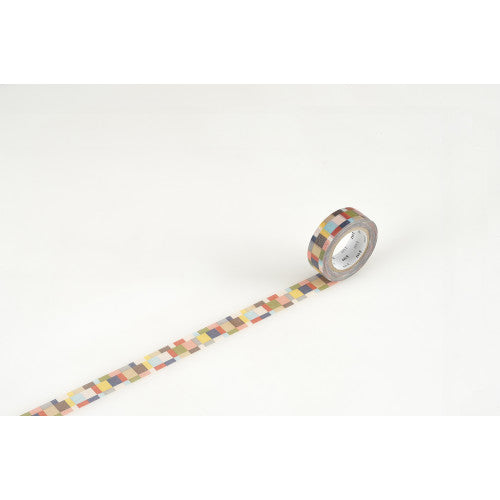 Mosaic Greyish Washi Tape