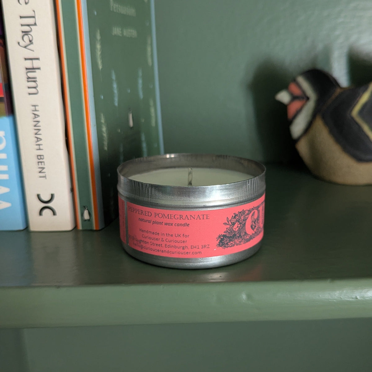 Peppered Pomegranate Curiouser Candle