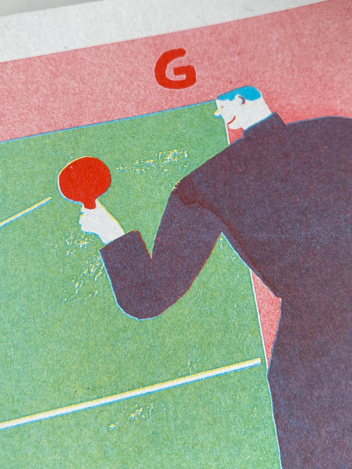 Ping Pong Art Print