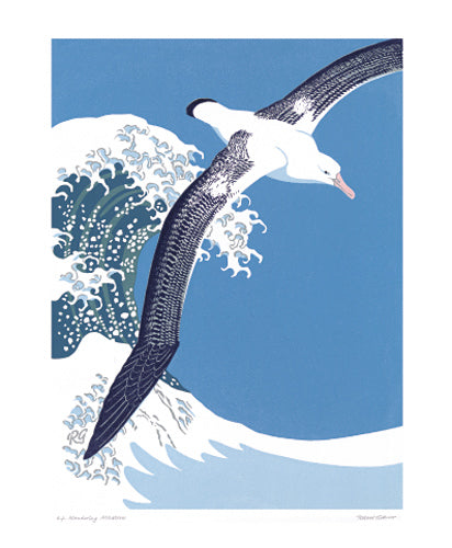 Wandering Albatross by Robert Gillmor Blank Card
