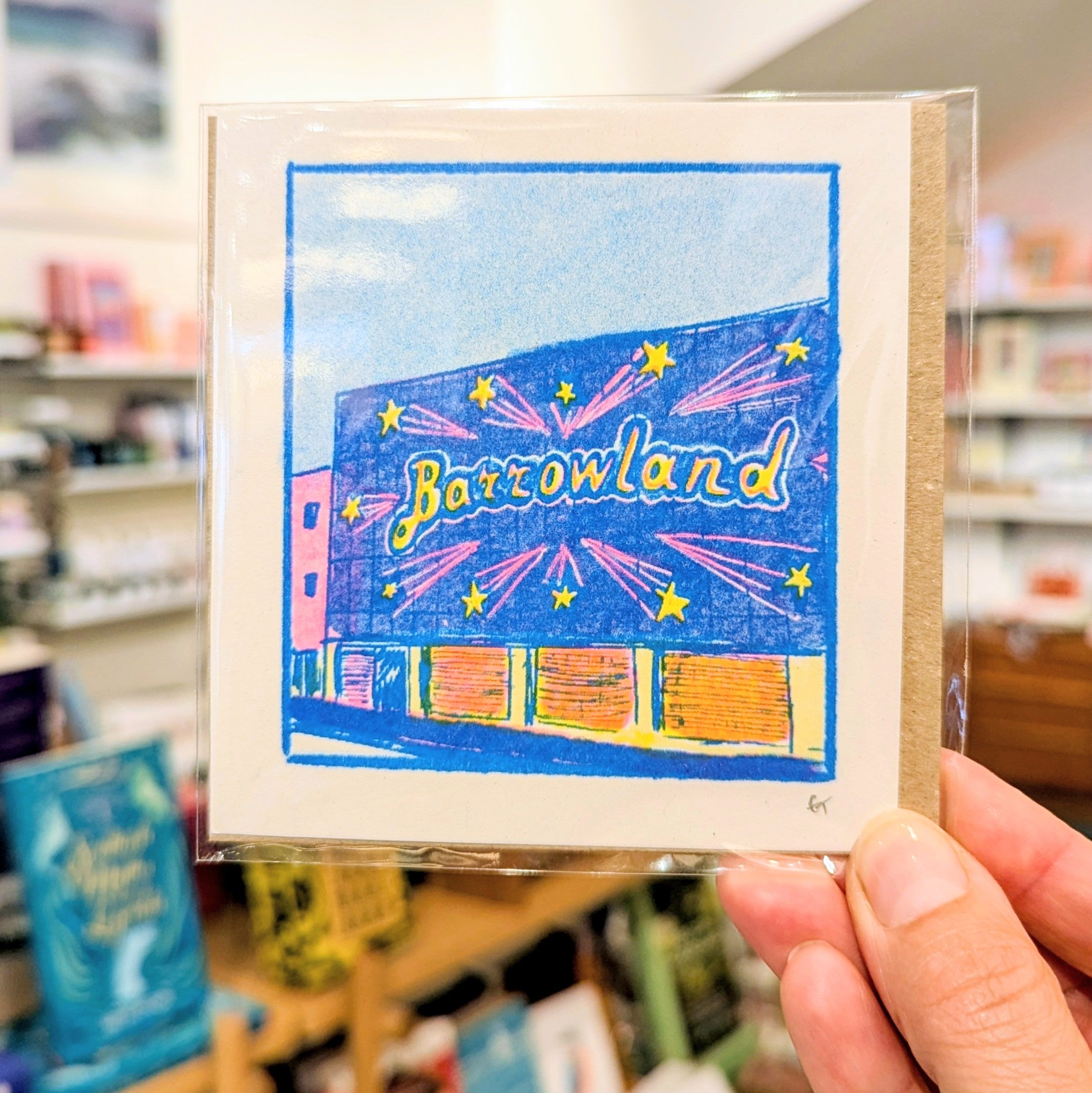 Barrowland Mini Riso Print