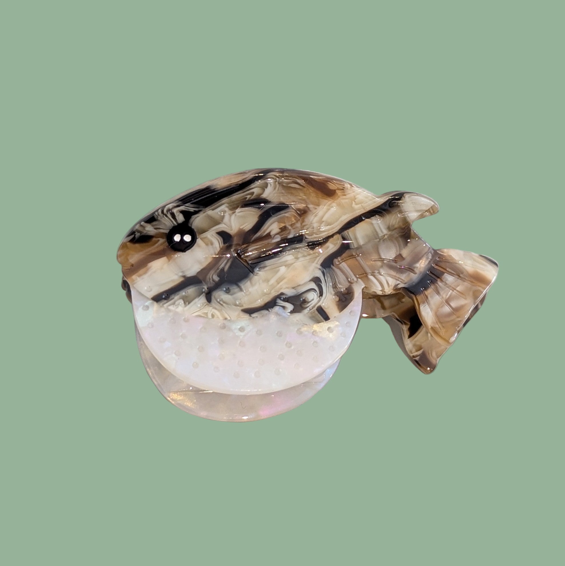Puffer Fish Hair Clip
