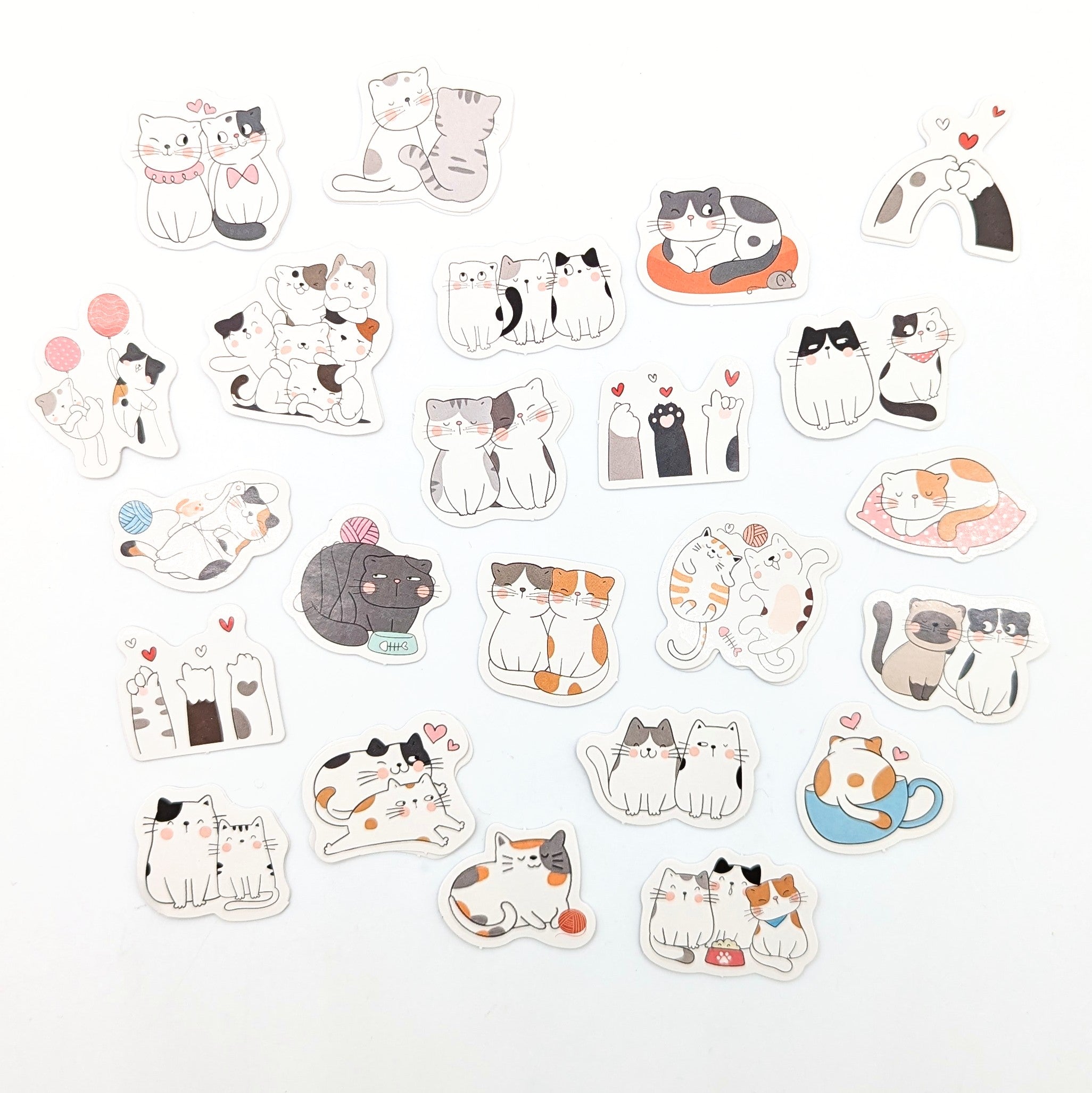 Kawaii Cute Cat Sticker Set