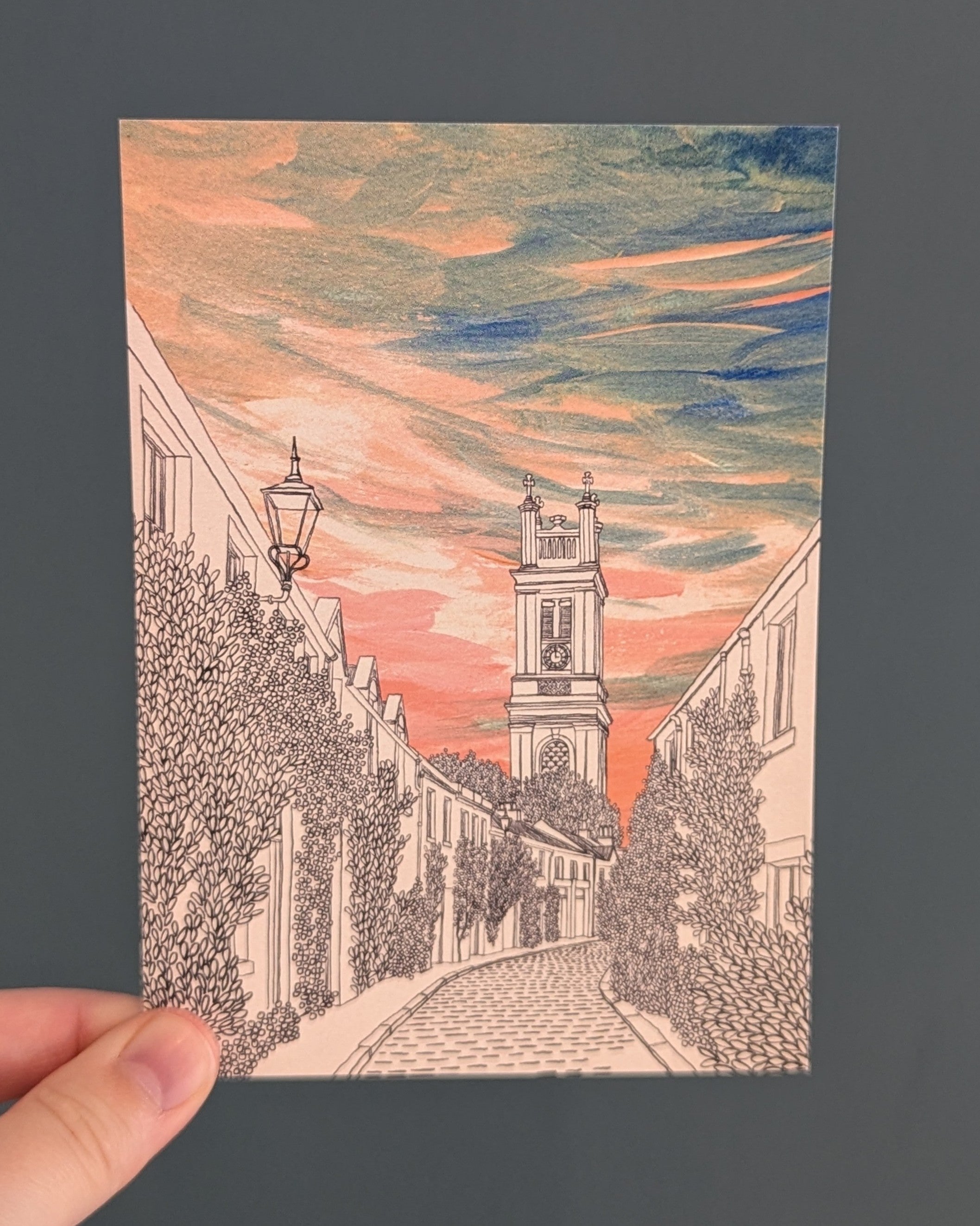 David Fleck Postcard - Stockbridge