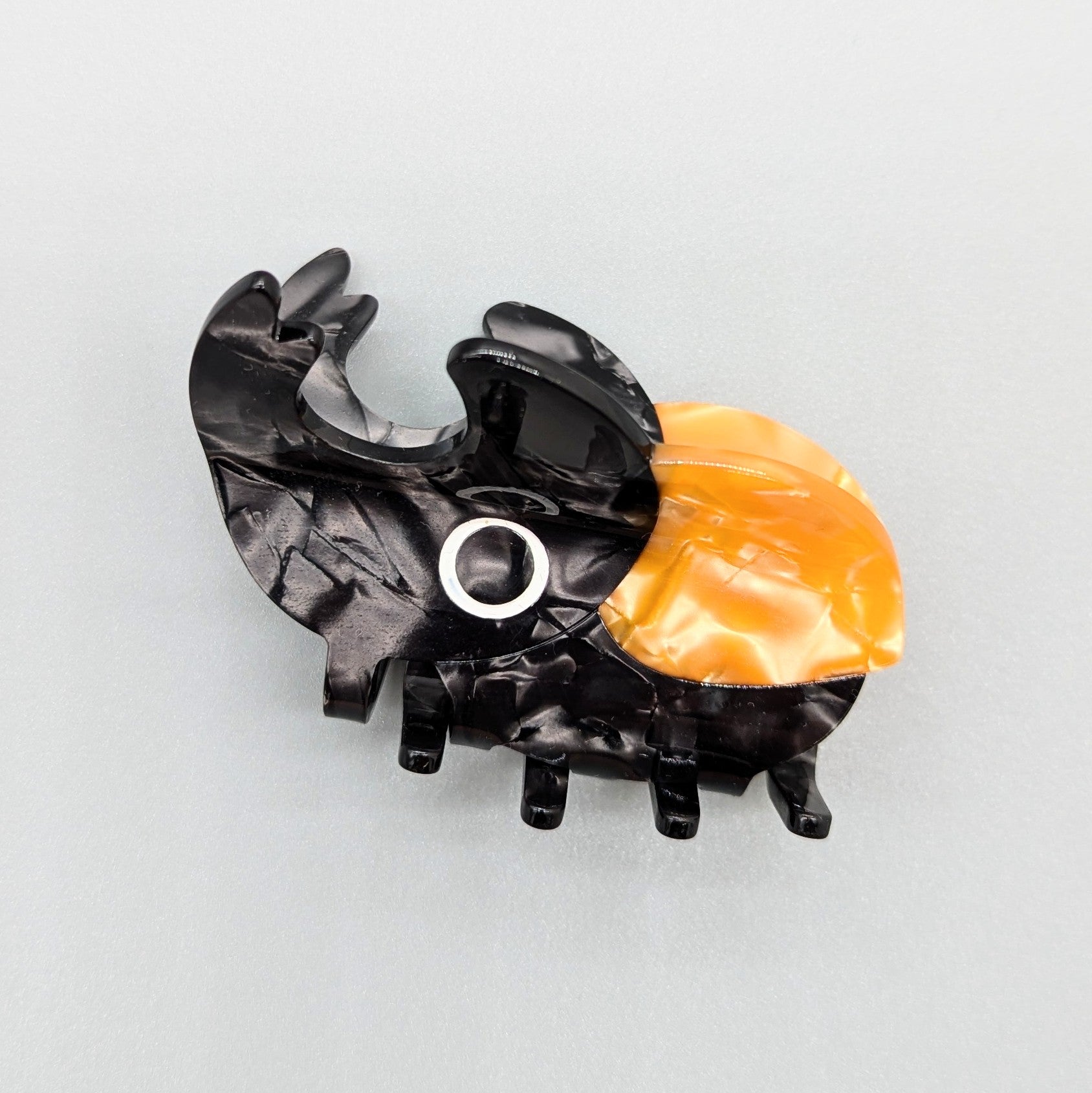 Rhinoceros Beetle Hair Clip