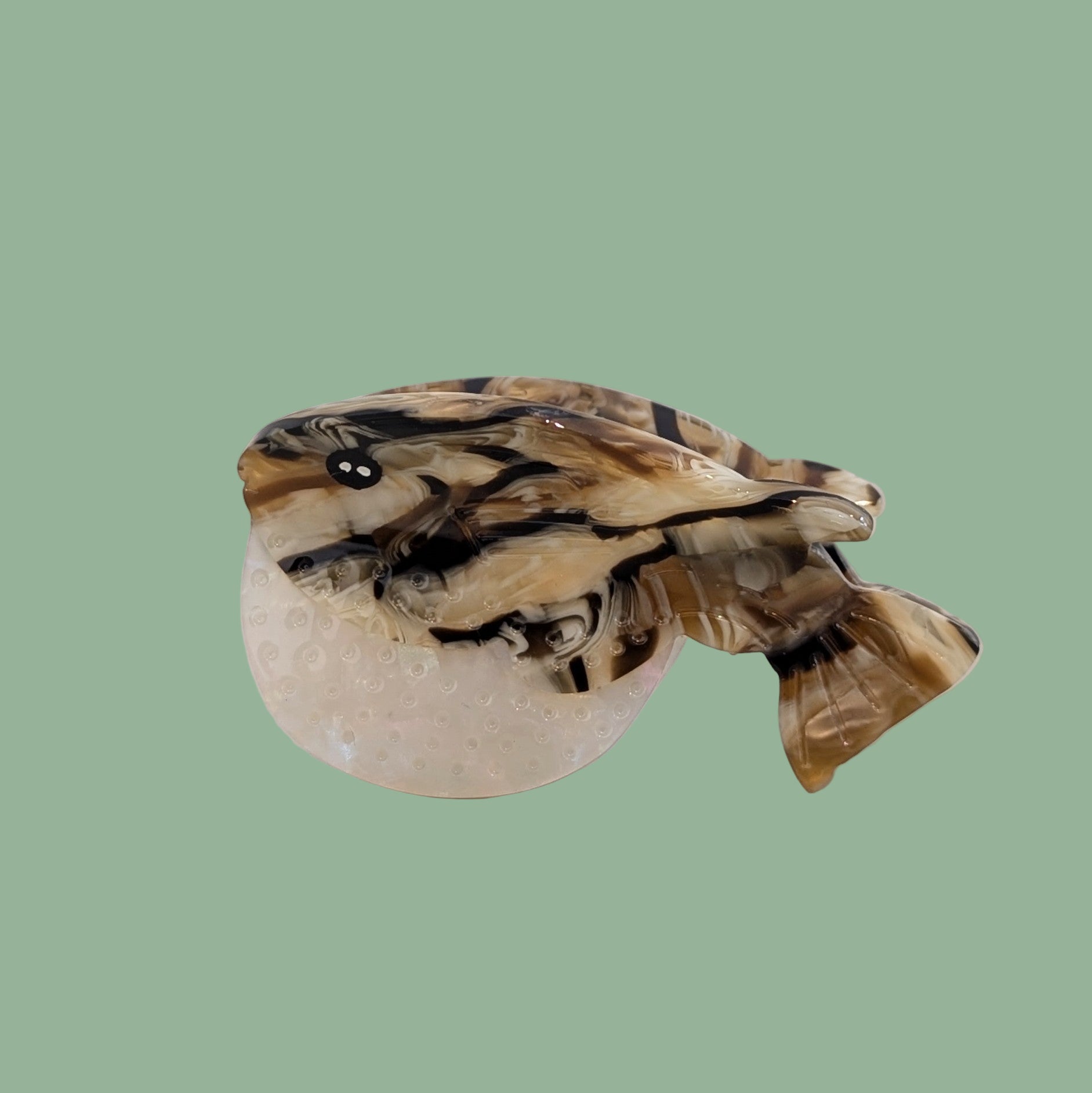 Puffer Fish Hair Clip