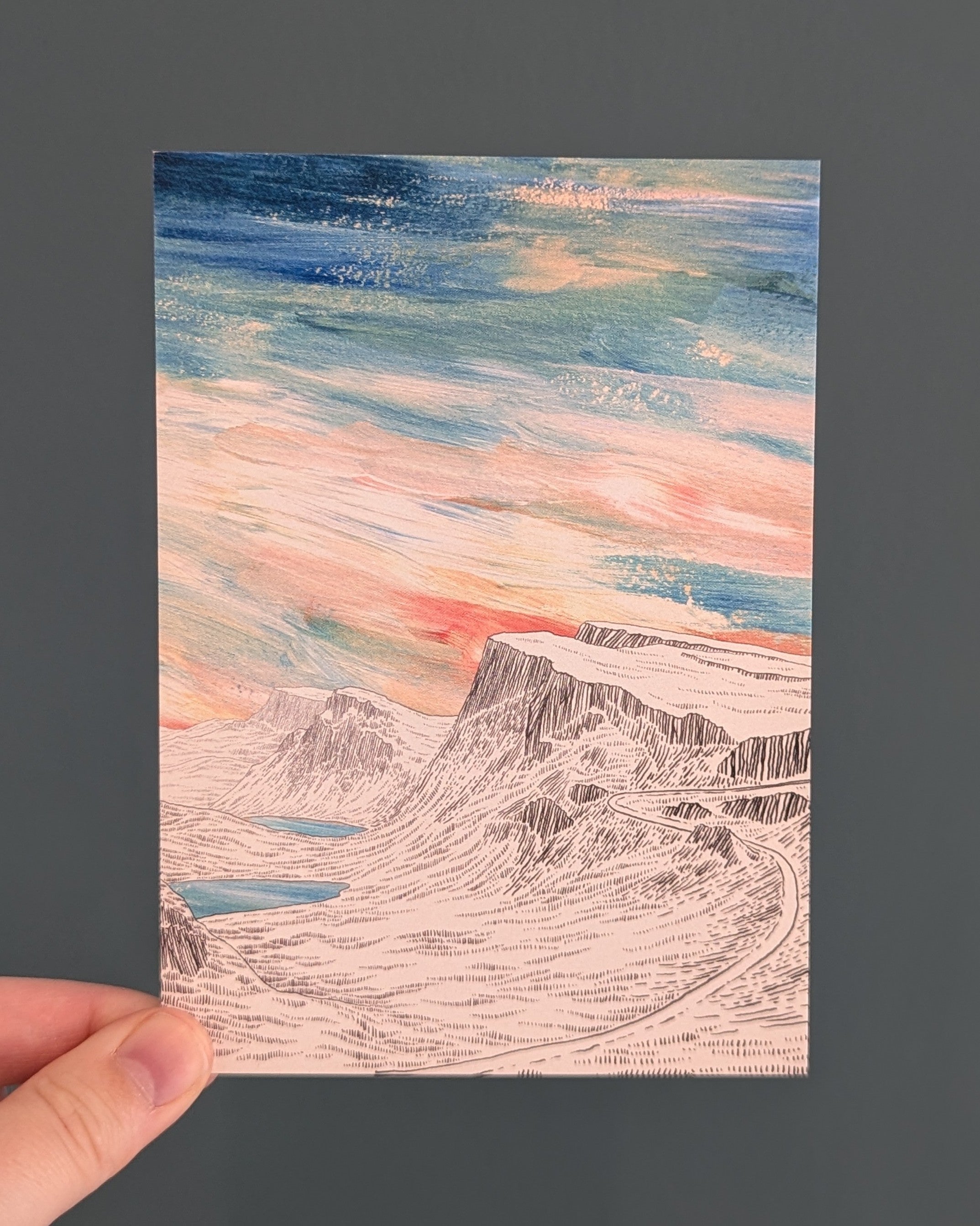 David Fleck Postcard - The Quiraing, Isle of Skye