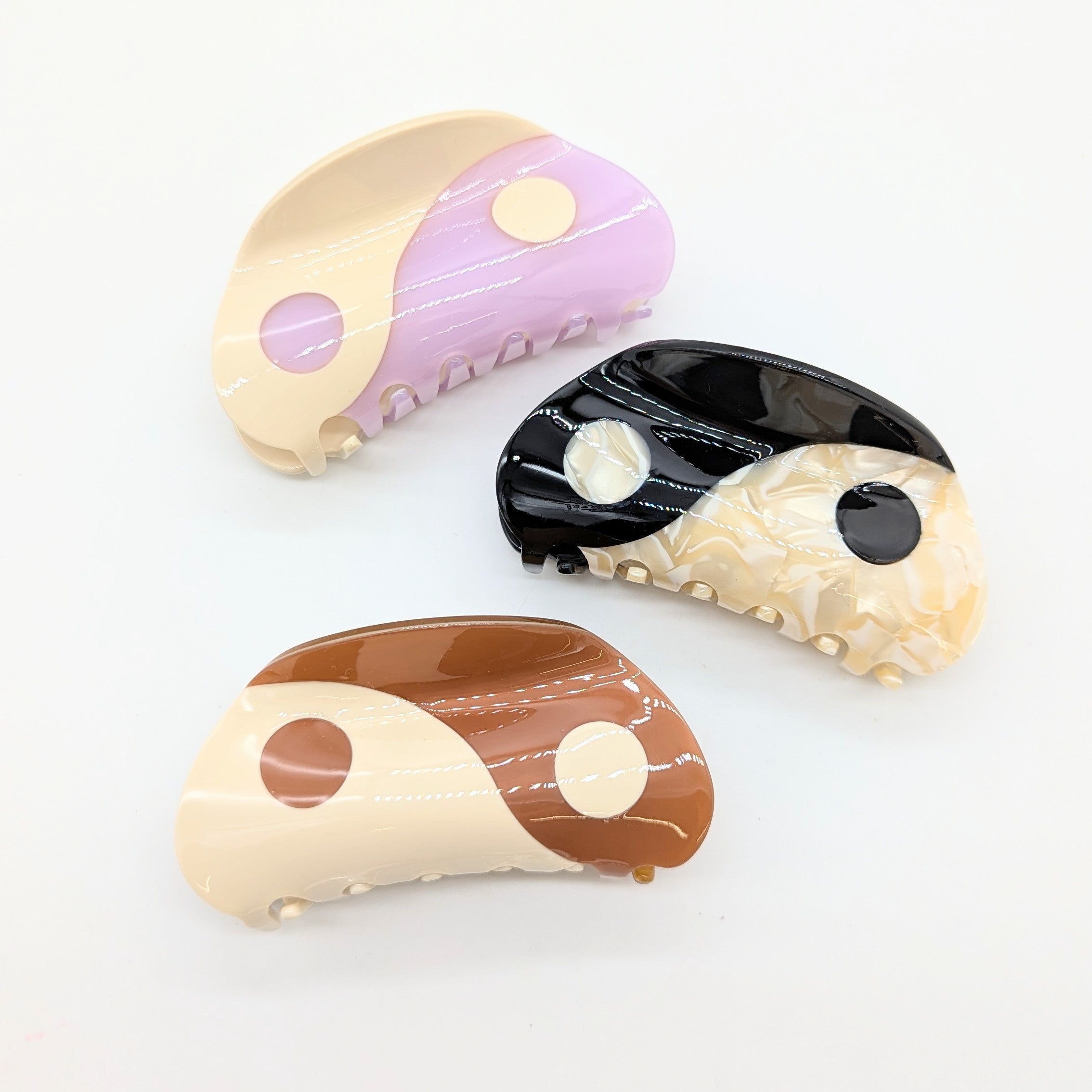 Large Yin Yang Hair Clip