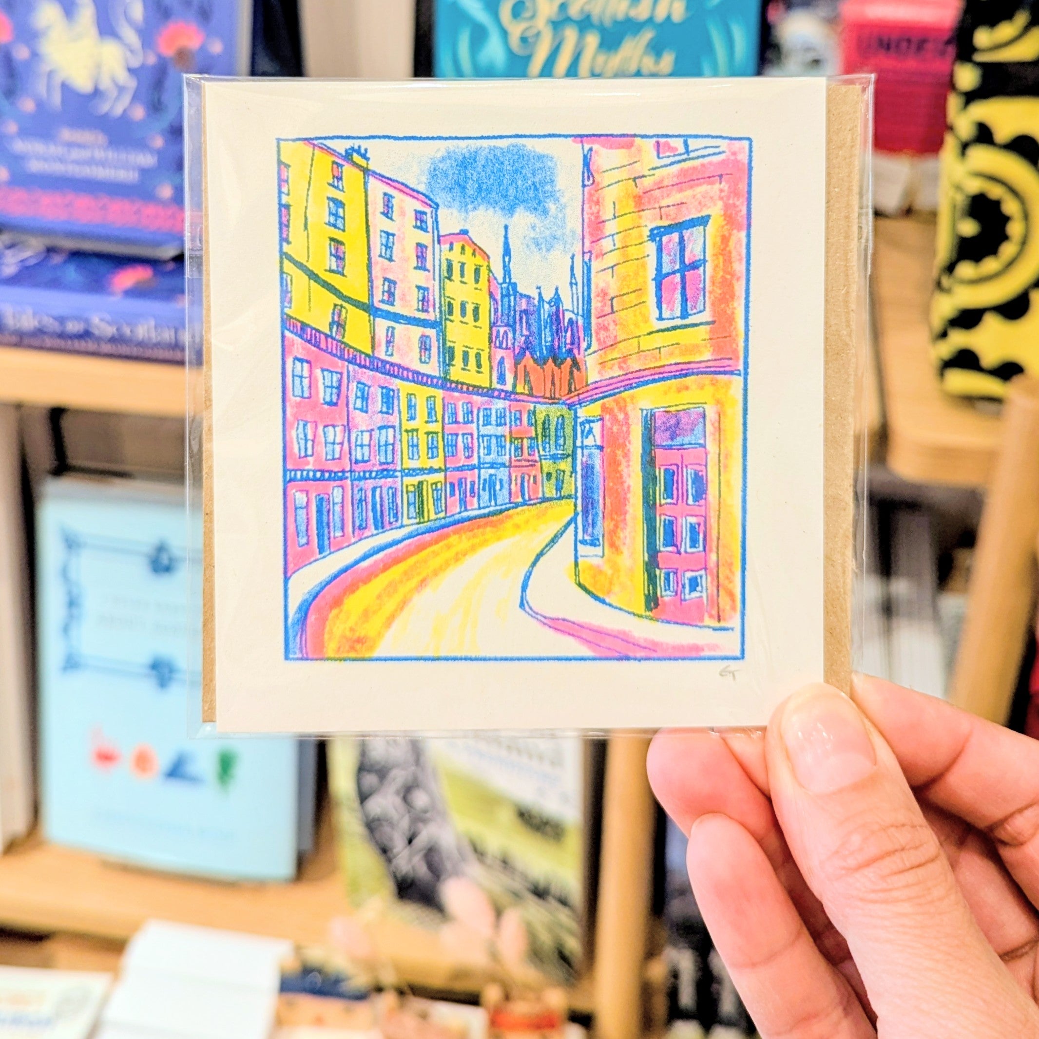 Victoria Street Mini Riso Print