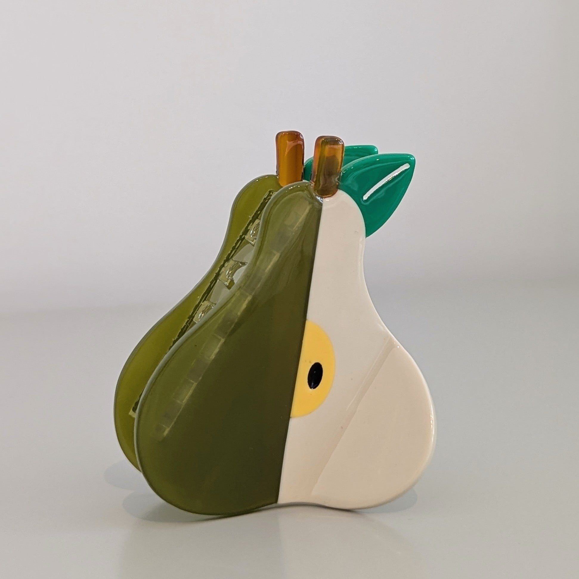 Pear Hair Clip