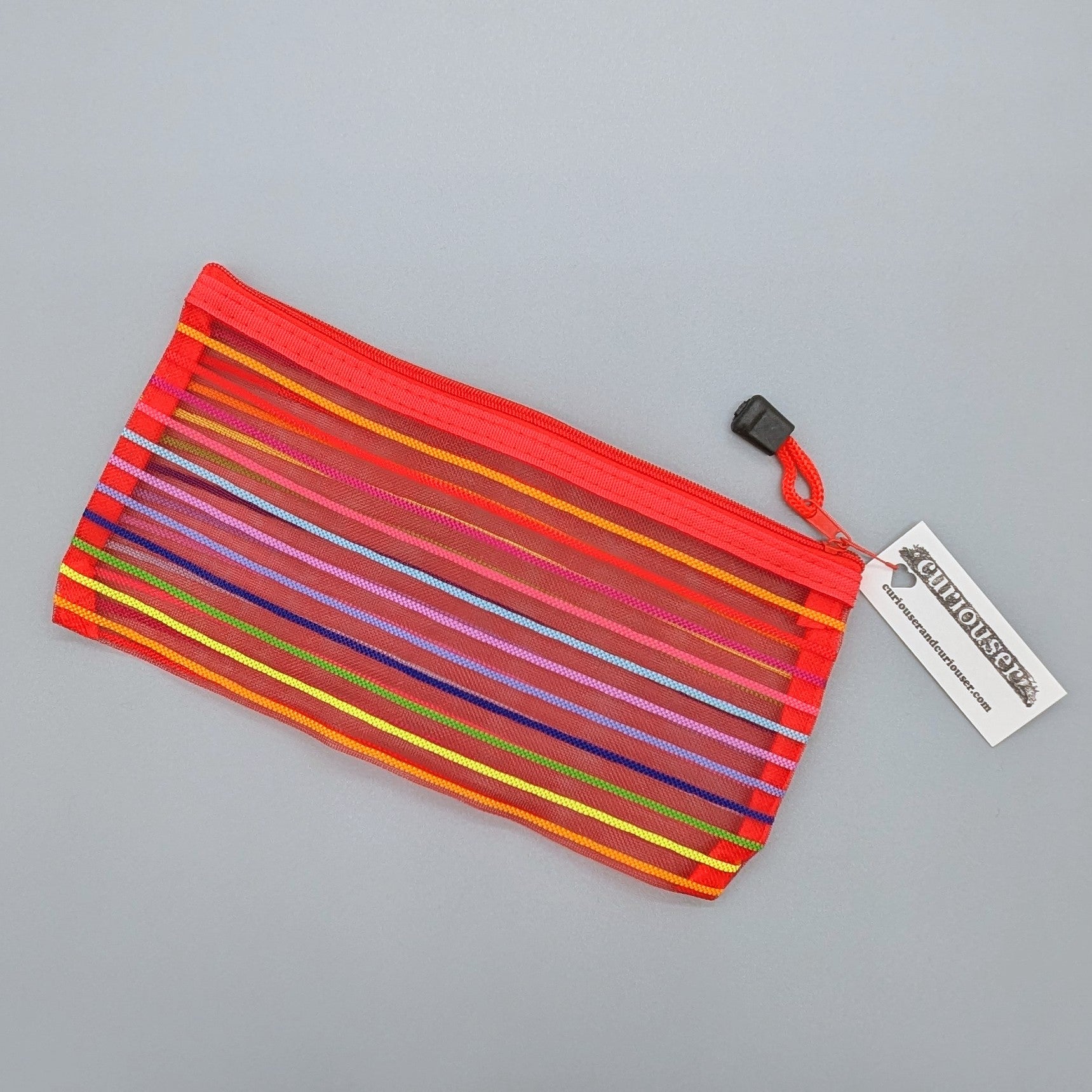 Red Mesh Pouch