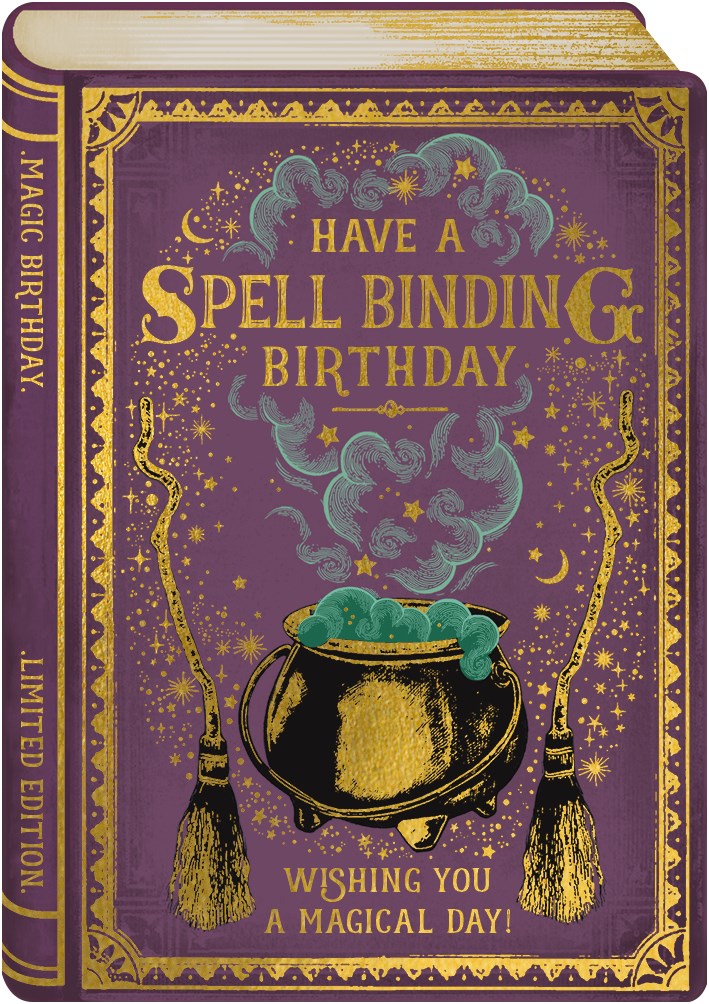 Have a Spell Binding Birthday Birthday Card