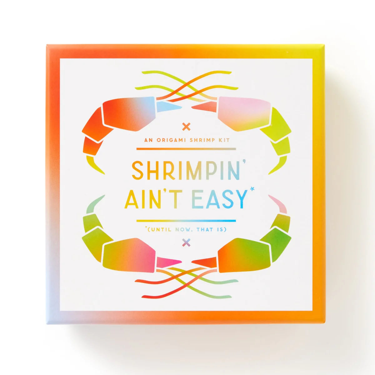 An Origami Shrimp Kit