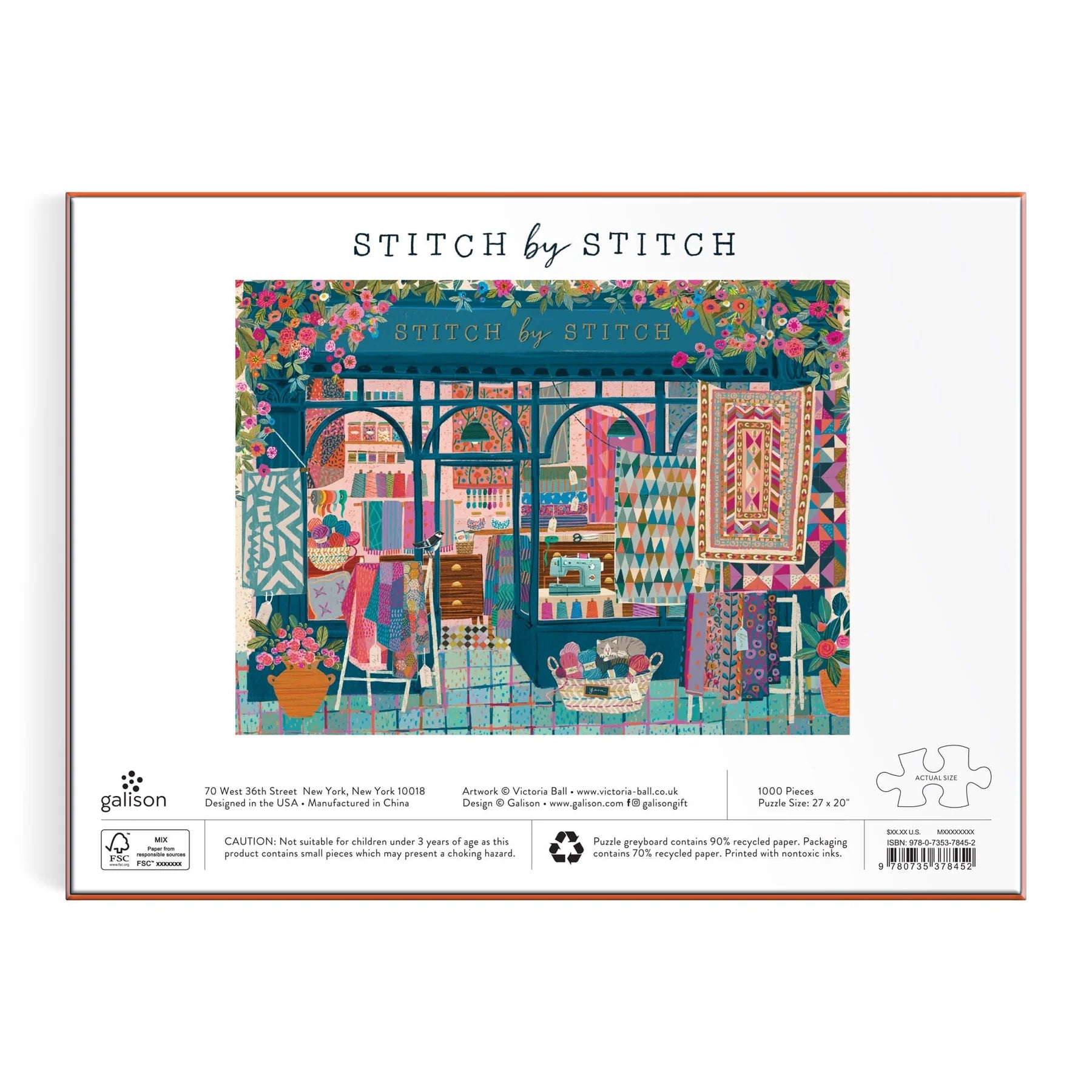 Stitch-By-Stitch Jigsaw Puzzle