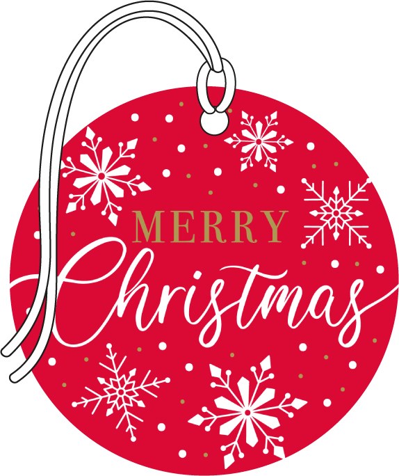 Craft Circle Christmas Gift Tag Set (4)