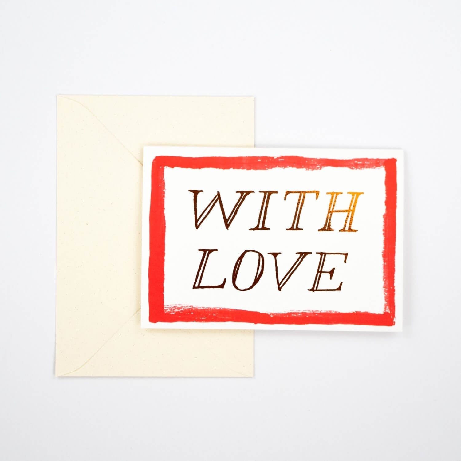 With Love Blank Card