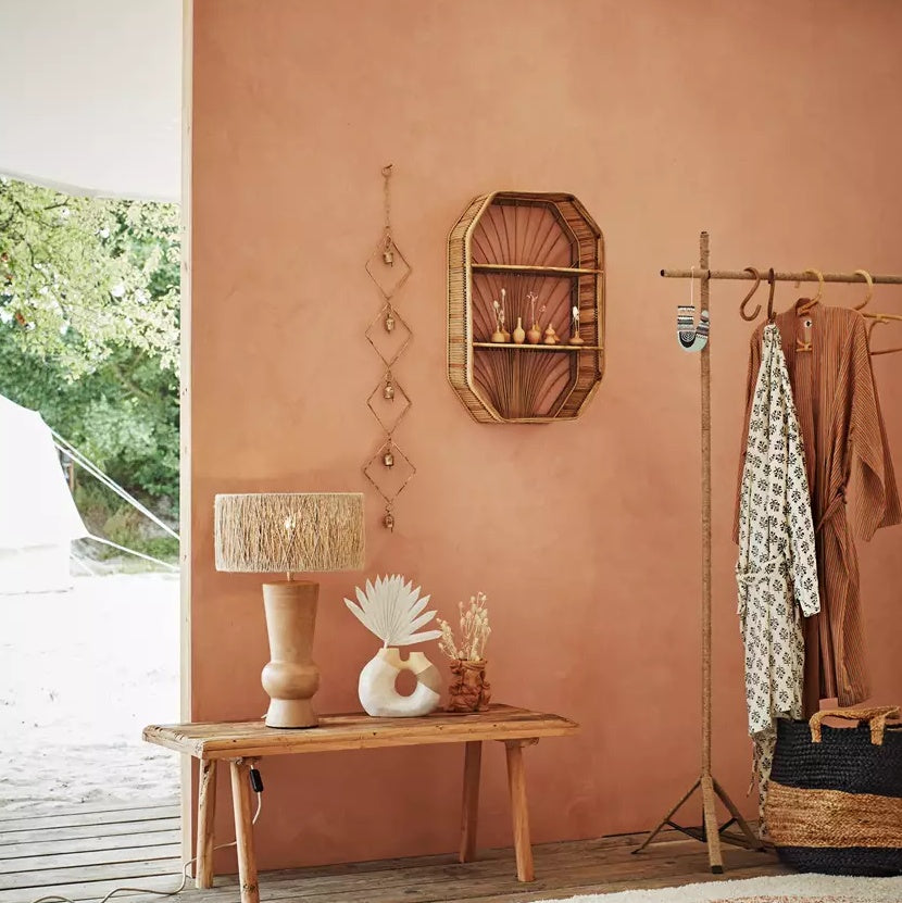 Diamond Shaped Antique Brass Bell Hanging